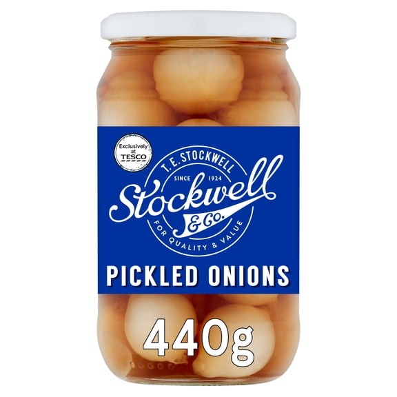 Stockwell & Co Pickled Onion 440G, Imported from Britain