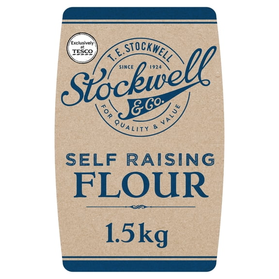 Stockwell & Co. Self Raising Flour 1.5Kg, Imported from Britain