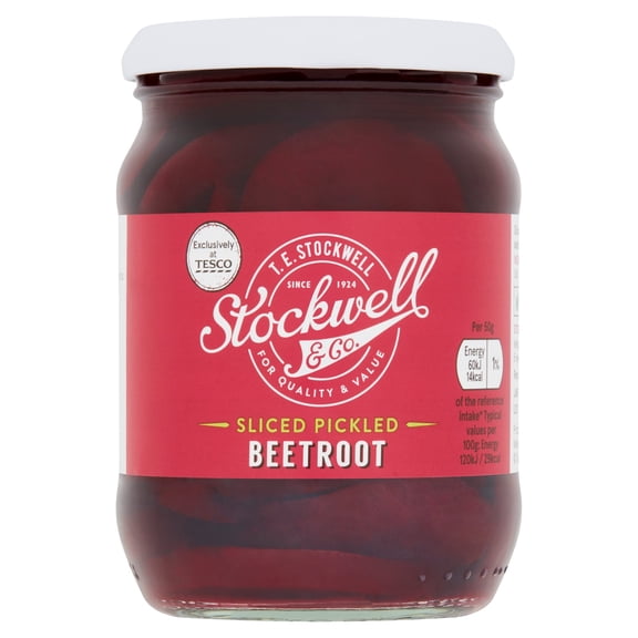 Stockwell & Co Sliced Beetroot 340G, Imported from Britain