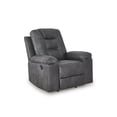 thumbnail image 1 of Signature Design by Ashley Shadehille Gray Recliner, 1 of 10