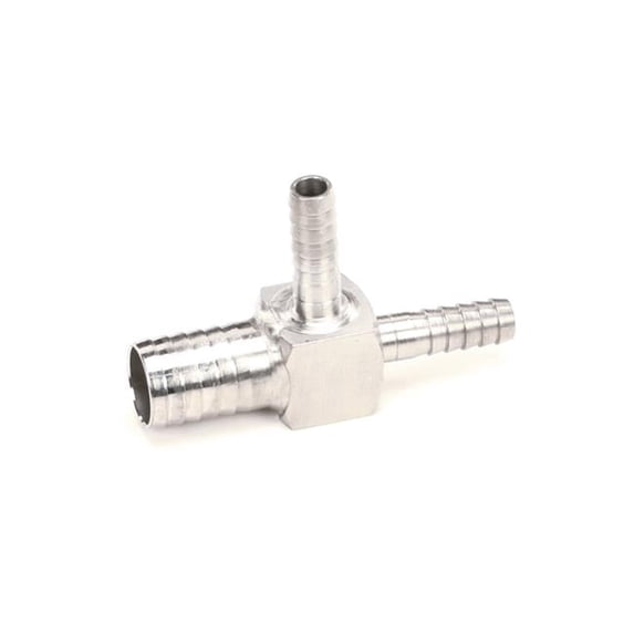Stoelting 376041 3-Way Stainless Steel Tee Fitting