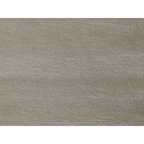 Stof France PUL Coated Jersey Stretch Knit Fabric Taupe - per yard