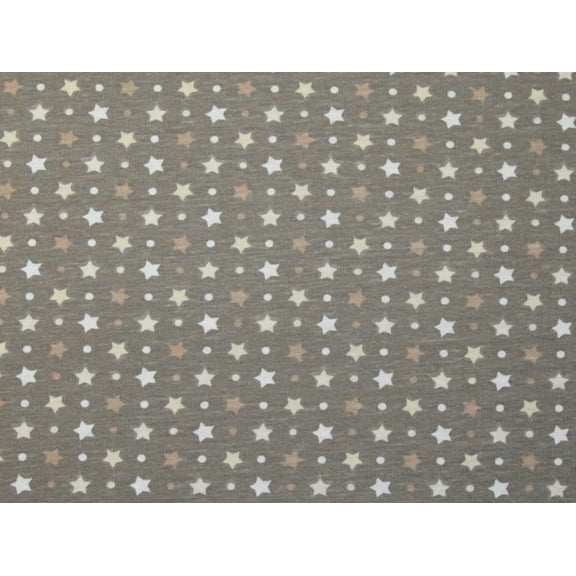 Stof France PUL Coated Jersey Stretch Knit Fabric Taupe - per yard