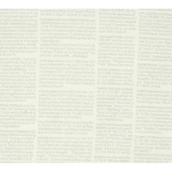 Stof Quilter's Basic Harmony Writing Cream Cotton Fabric By The Yard