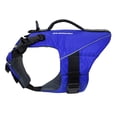 thumbnail image 1 of Stohlquist Dog Life Jacket - Lightweight PE Foam, Durable Nylon Shell, Easy Grab Handle - Perfect Choice for Your Paddling Pup | Large (50-90 lb; 30-37in Chest), Blue, 1 of 4