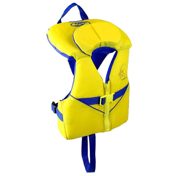 Stohlquist Infant and Child Life Jacket (Yellow/Blue, Infant 8-30lb)