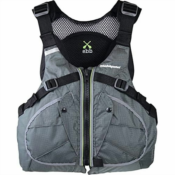 Stohlquist Men's Ebb Lifejacket (PFD)-Gray-L/XL