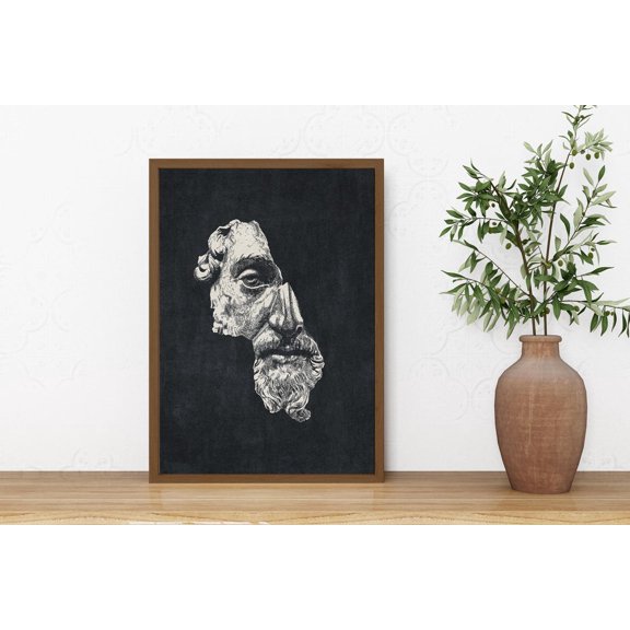 Stoic Philosophy Office Quote Decor Poster Unframed Paper Print