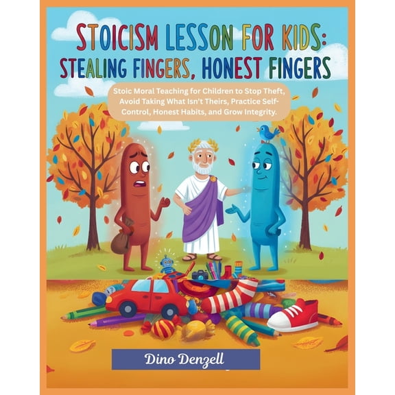 Teaching Daily Positive Behavior with St Stoicism Lesson for Kids: Stealing Fingers, Honest Fingers: Stoic Moral Teaching for Children to Stop Theft, Avoid Takin, Book 4, (Paperback)