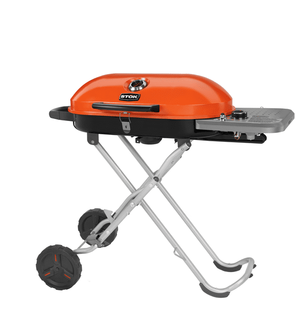 Stok Gridiron 348 Sq. In. 1-Burner Portable Propane Gas in Black/Orange with Insert System - Walmart.com