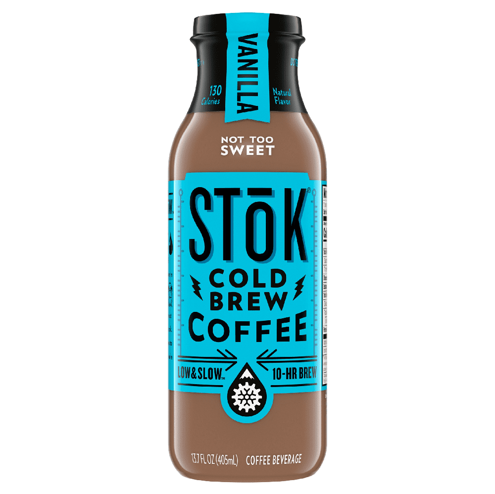 Stok 105578 Coffee Cold Brewed Vanilla 1213.7 Fluid Ounce