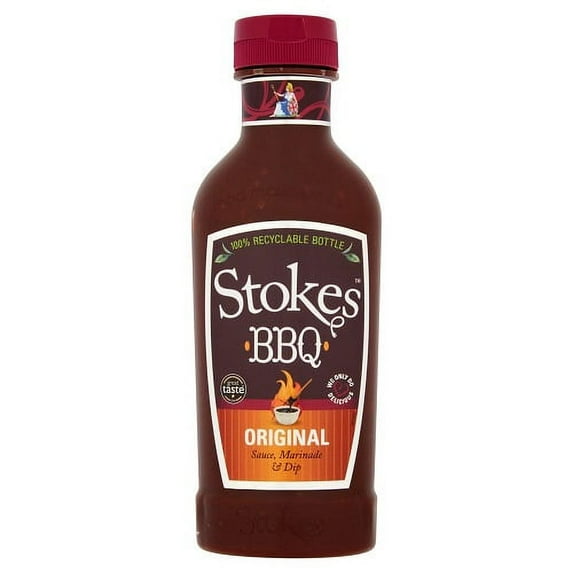 Stokes Original BBQ Sauce Squeezy 510g (Pack of 3)