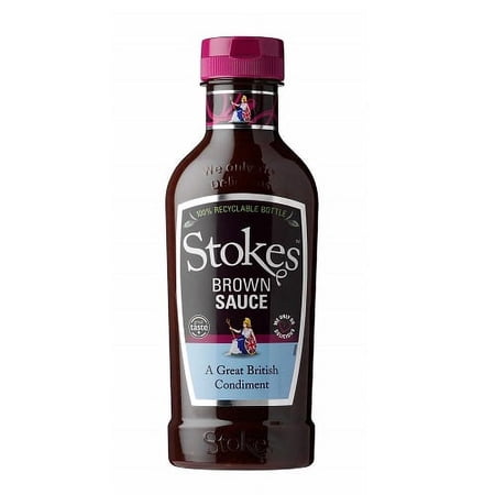 Stokes Real Brown Sauce Squeezy 505g