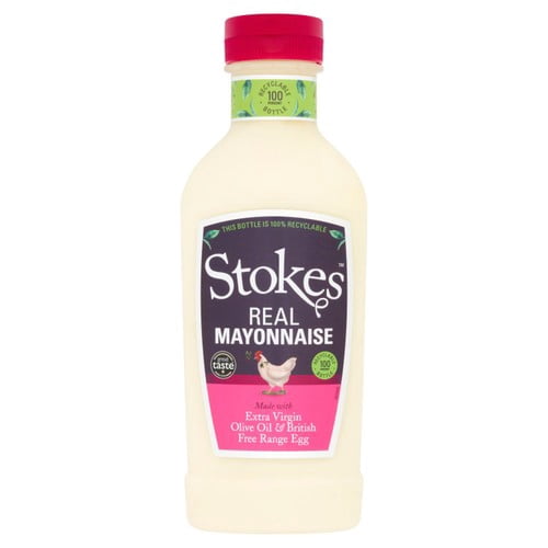 Stokes Real Mayonnaise Squeezy 420g, British Import (Pack of 2)