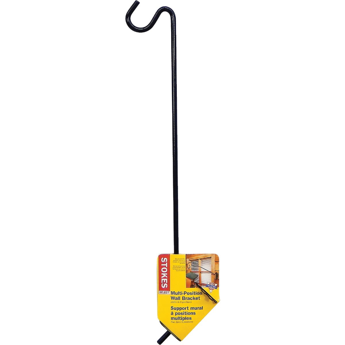 Stokes Select 18-Inch Multi-Position Metal Wall Bracket with Mount for Bird Feeders