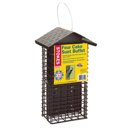 Stokes Select 38129 Four Cake Suet Buffet, Each