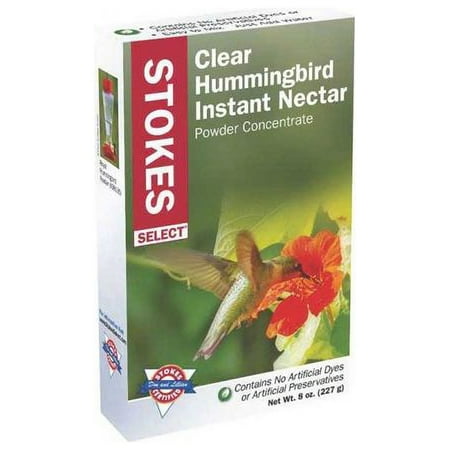 Stokes Select 38530 Concentrated Instant Nectar Bird Food, 8 oz, Box, Dry Powder