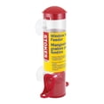 thumbnail image 1 of Hiatt Manufacturing Stokes Select Window Tube Bird Feeder - Red, Small, Suction Cup Mount, 1 of 2