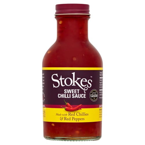 Stokes Sweet Chilli Sauce 320g, British Import (Pack of 2)
