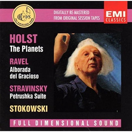 Stokowski Conducts Holst, Ravel & Stravinsky (Music CD)