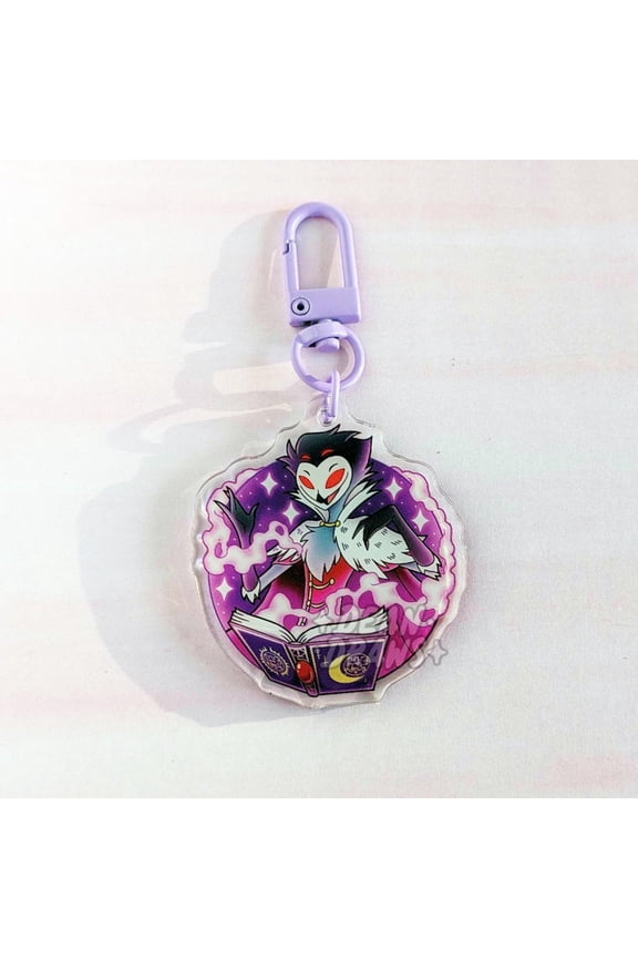 Stolas Helluva Boss keychain (1 keychain)