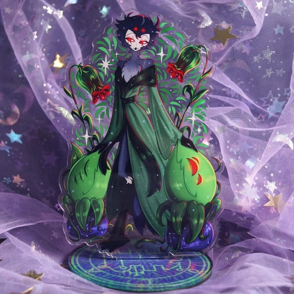Stolas & Plants (Helluva Boss) | Acrylic Standee (1 standee)
