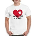 thumbnail image 1 of Stole A Piece Of My Heart T-Shirt Men -Smartprints Designs, Male 4X-Large, 1 of 4