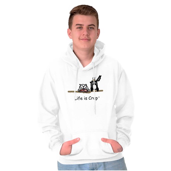 Stolen BBQ Steak Dog Funny Grilling Unisex Plus Fleece Graphic Hoodie Brisco Brands 2X