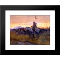 thumbnail image 1 of Stolen Horses [No. 3] (detail) 20x24 Framed Art Print by Charles M. Russell, 1 of 2