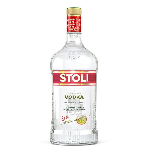 Stolichnaya Vodka, 1.75 L Bottle, 40% ABV