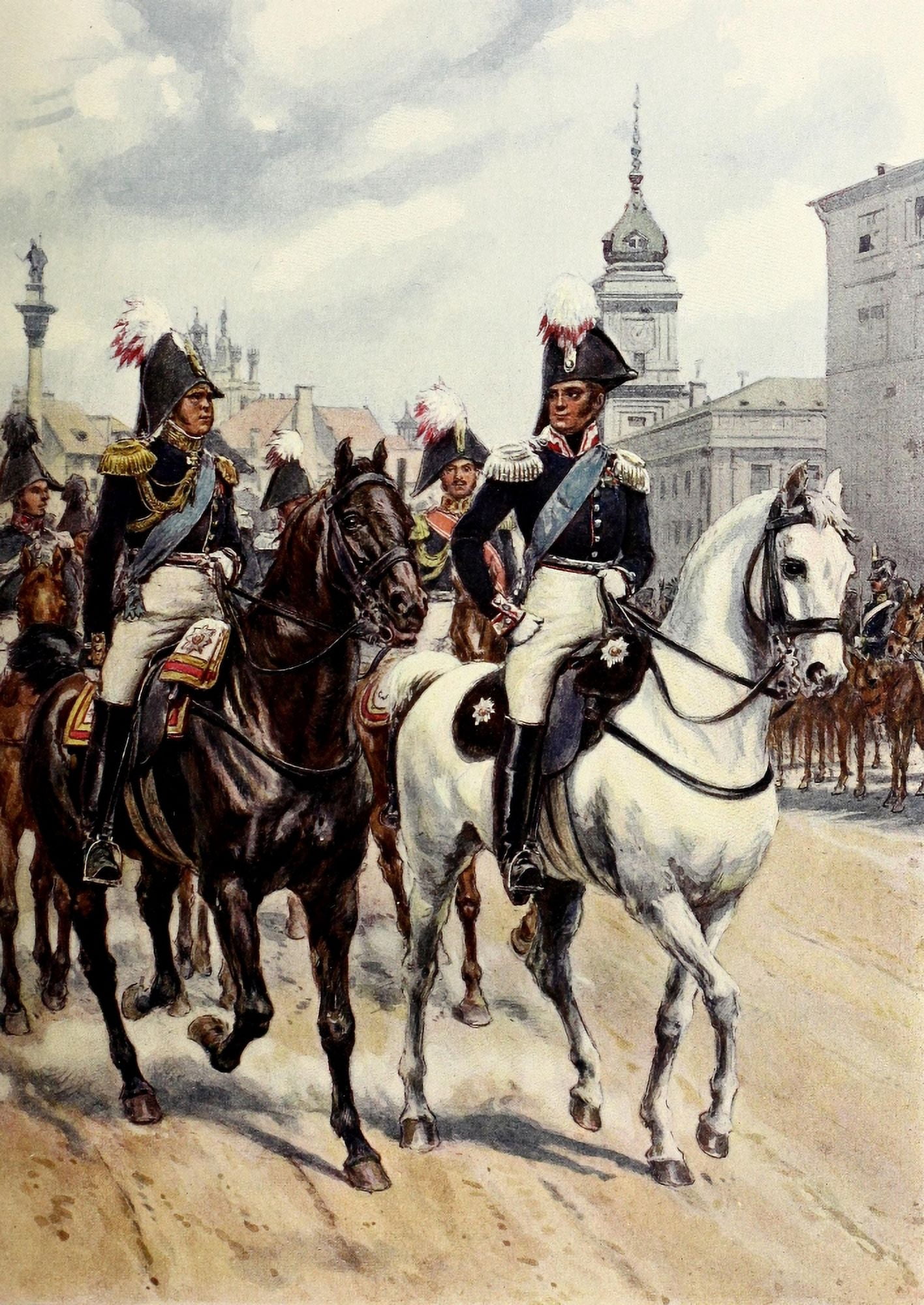 Stolietie Voennago Ministry 1902 Alexander I Canvas Art - Unknown (18 x 24)