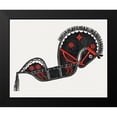 thumbnail image 1 of Stolk, Reijer 24x20 Black Modern Framed Museum Art Print Titled - Ceremonial Dance Horse II 1942, 1 of 4