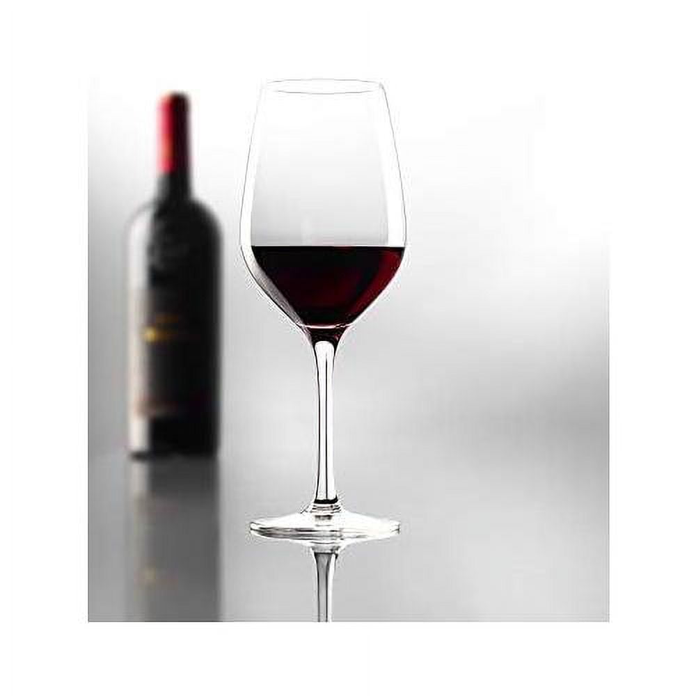 Grand Epicurean 17 oz. Lead-Free Crystal Red Wine Glass Set
