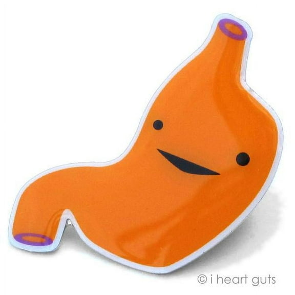 Stomach Lapel Pin - I Ache For You!
