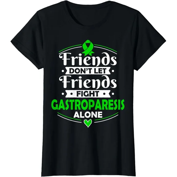 Stomach Paralysis Awareness Gastroparesis Tee Ladies' Crewneck T-Shirt