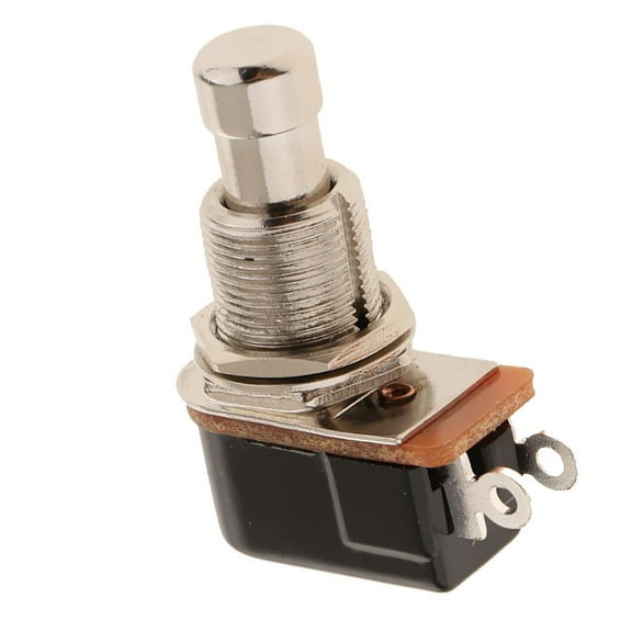 Stomp Effect Pedal Latching Stomp Foot Switch Stainless Steel Durable No Lock