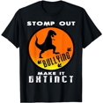 thumbnail image 1 of Stomp Out - Make Bullying Extinct Dinosaur Design T-Shirt, 1 of 5