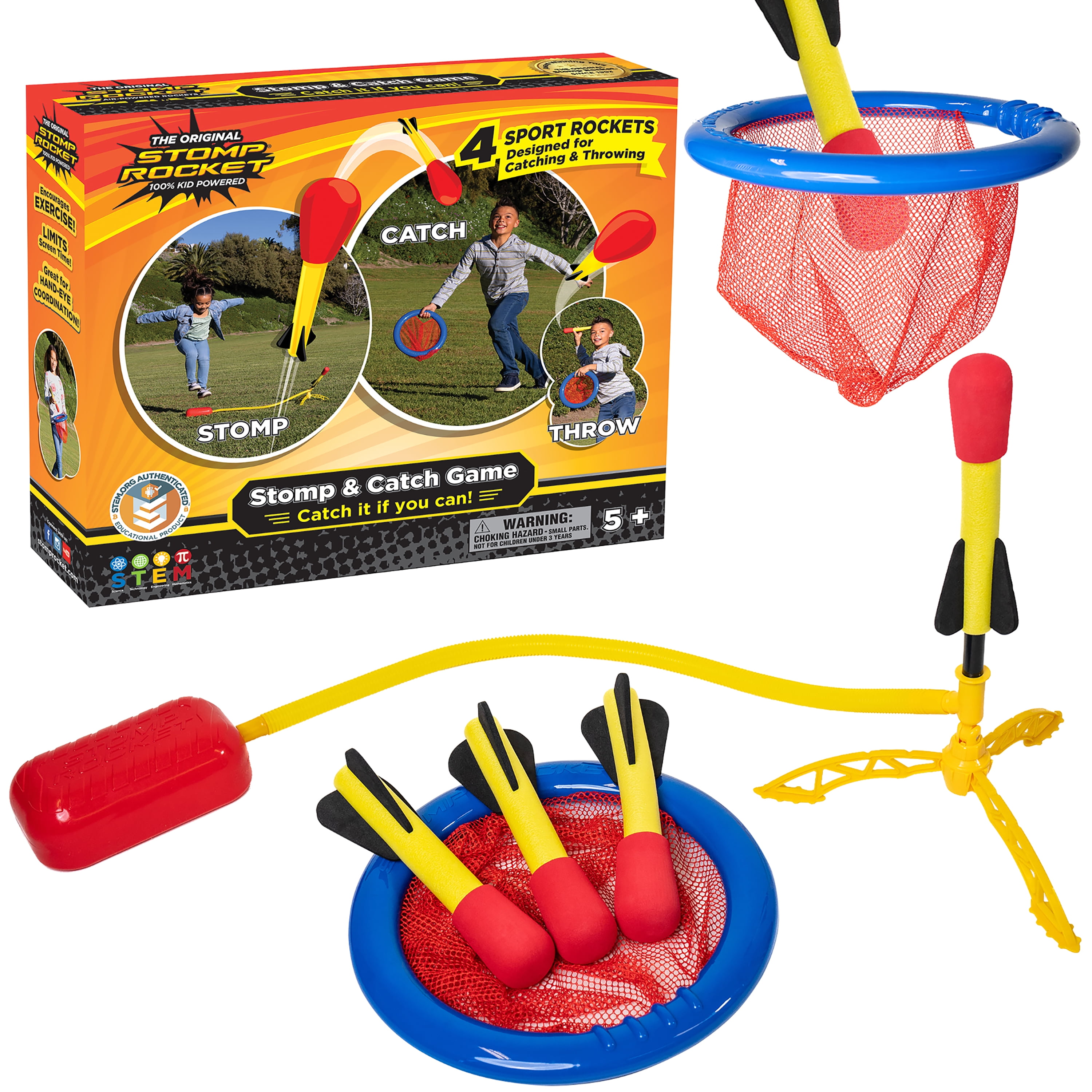 Stomp Toy Rockets Toys Boys Toys Age 3-9 Girl Gifts For 3-12 Year