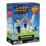Stomp Rocket  Original Ultra Launcher for Kids, Soars 200 ft, Includes 3 Rockets and Adjustable Launcher, Outdoor Toy for Ages 5+