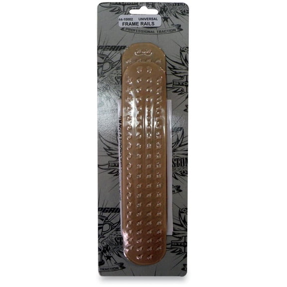 Stompgrip 33-10-0003C Universal Traction Frame Rails 1.75in. x 8.25in. - Clear