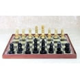 thumbnail image 1 of StonKraft Stone Chess Board with Wooden Base - Chess Game Board Set with Handcrafted Natural Stone Chess Pieces ( 12" x 12"), 1 of 7