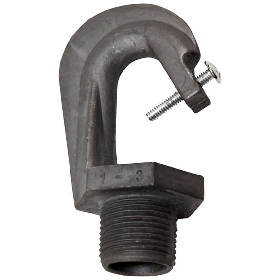 Stonco 715 High Bay Lighting Hook Die-Cast Aluminum Male Thread And Locking Safety Screw, (5-Pack)