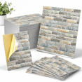 Sound Proof Panel Pattern Stone 12 Pack Brick Pattern Acoustic Dampers Sound Proof Panels ...