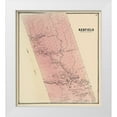 thumbnail image 1 of Stone 20x22 White Modern Wood Framed Museum Art Print Titled - Redfield New York Landowner - Stone 1866, 1 of 4