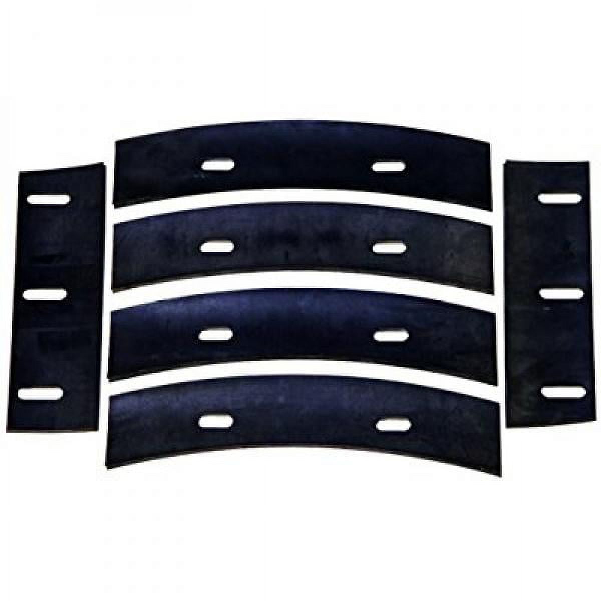 Stone 22112 Mortar Mixer Rubber Blades for 4 Cubic Feet Mixer