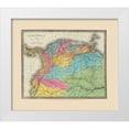 thumbnail image 1 of Stone 23x20 White Modern Wood Framed Museum Art Print Titled - South America Colombia - Stone 1835, 1 of 4