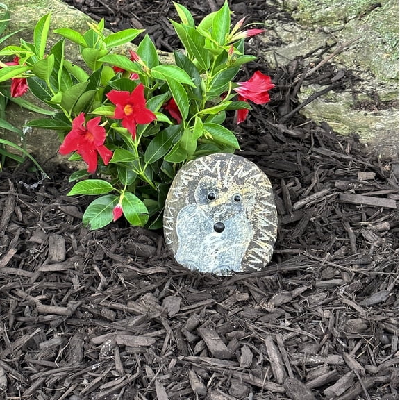 Stone Age Creations 6" Boulder Standing Hedgehog