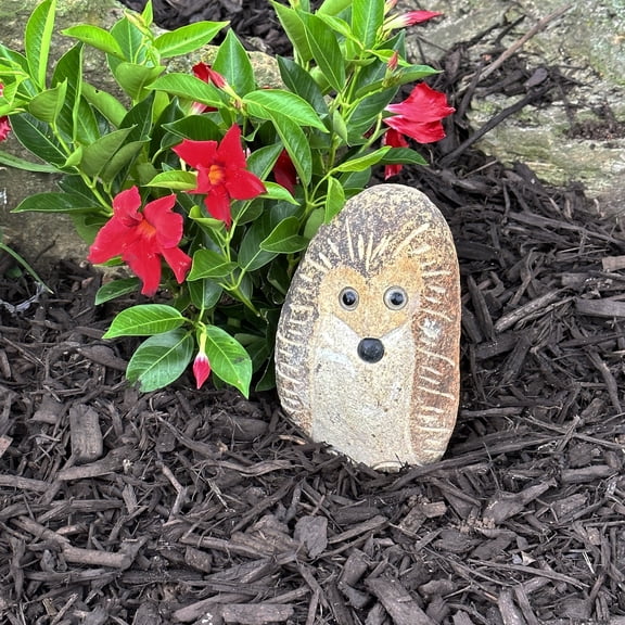 Stone Age Creations 8" Animals & Insects Hedgehog Garden Statues