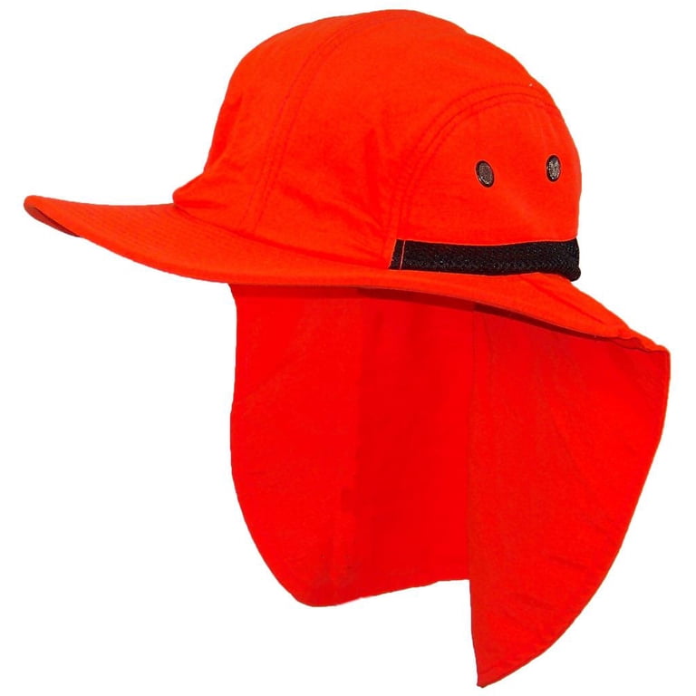 Stone Age Men/Women Wide Brim Summer Hat with Neck Flap (One  display picture 2