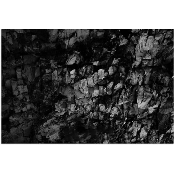 Stone Aquarium Background Black Fish Poster Self Adhesive PVC Plastic Waterproof Underwater Rock Texture Terrarium Backdrop Decal Background for Fish Decoration 23.6 x 11.8 inch for making